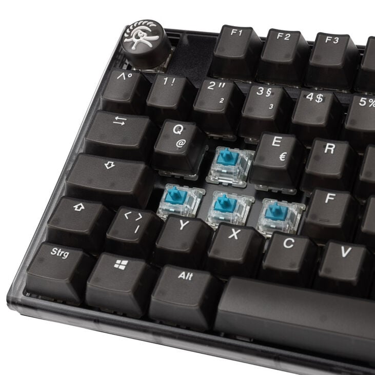 Ducky One 3 Aura Black Gaming Tastatur, RGB LED - MX-Blue image number 4