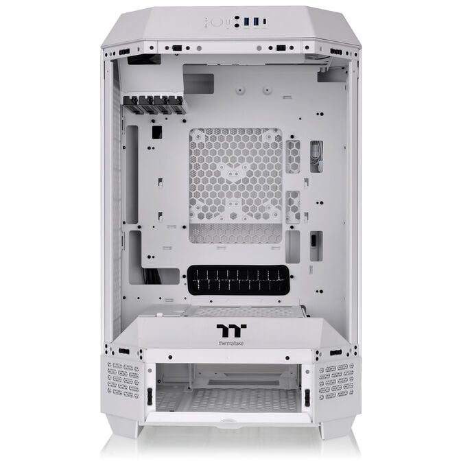 Thermaltake The Tower 300 PC-Geh&auml;use, Mini-Geh&auml;use, mATX, Tempered Glass - inklusive 2x 140-mm-L&uuml;fter, wei&szlig; image number 15