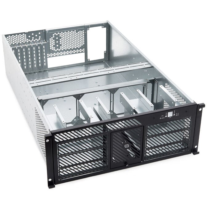 Alphacool ES 4U - 19" - ServerRack - Watercooling ready image number 1