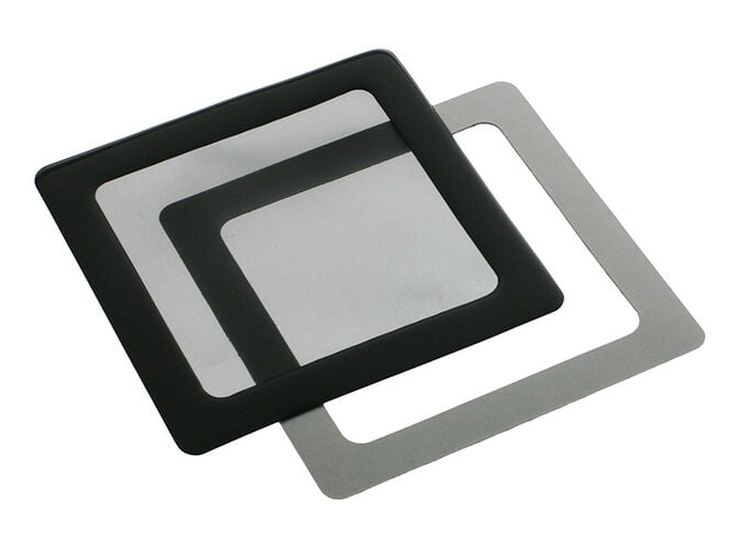 DEMCiflex Staubfilter 120mm, quadratisch - schwarz/schwarz image number 0