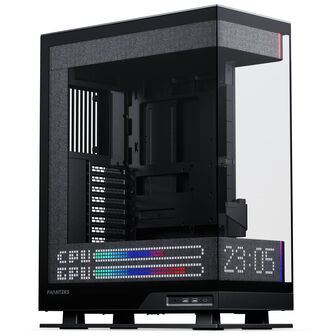 Phanteks Evolv X2 Matrix PC Case, Mid-Tower, E-ATX, Tempered Glass, Matrix LED - Black