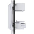 Corsair 12V-2x6 GPU Power Adapter - Style B, white image number null