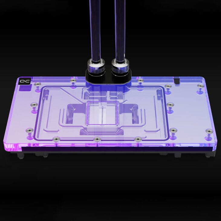 Alphacool Core RTX 4090 AMP with Backplate - Acrylic + Nickel image number 3