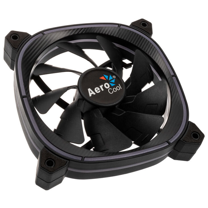 Aerocool Astro 12 Pro ARGB LED Lüfter, 3er Pack inkl. Controller - 120mm image number 1