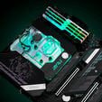 EK Water Blocks EK-Quantum Momentum, Intel MPG Z590 Gaming Carbon - EK X Edition - Socket 1200 image number null
