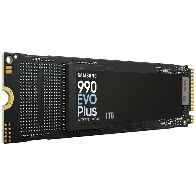 Samsung 990 Evo Plus NVMe 2.0 SSD, PCIe 4.0 x4 / 5.0 x2, Type 2280 - 1 TB image number 1
