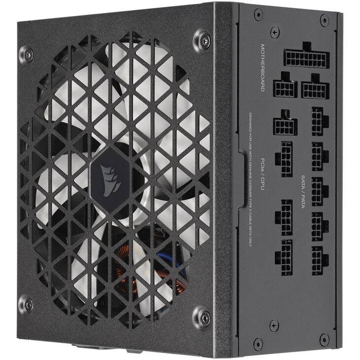 Corsair RMx Shift Series RM850x Power Supply 80 PLUS Gold, ATX 3.0, PCIe 5.0 - 850 Watt, black image number 2