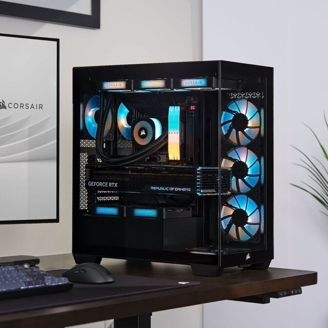 WQHD Gaming PC Configurator, Corsair 3500X, AMD AM5, AMD Ryzen Processor, RX 9070 / RTX 5080 GPU image number 2