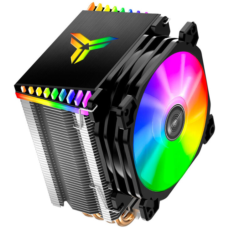 Jonsbo CR-1400 CPU-Kühler, ARGB - 92mm, schwarz image number 3