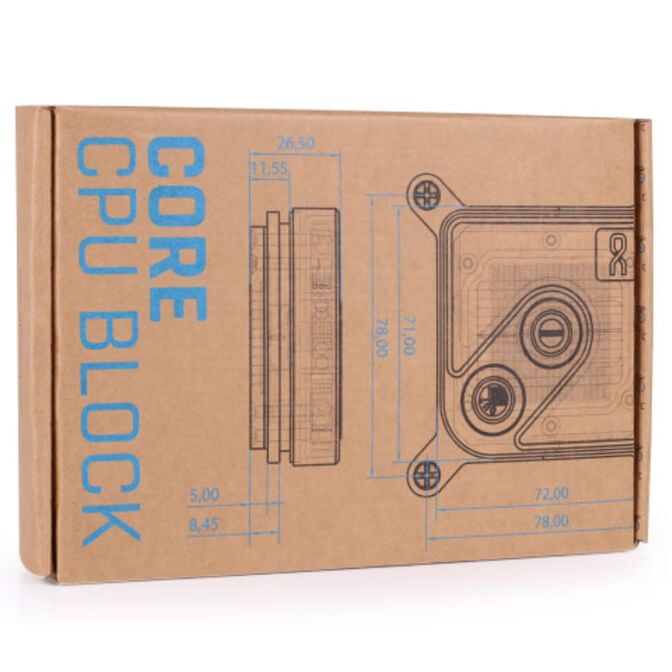 Alphacool Core 1 Aurora LT CPU Cooler - ARGB, Acrylic image number 5