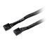 Watercool fan cable - 2m, black image number null