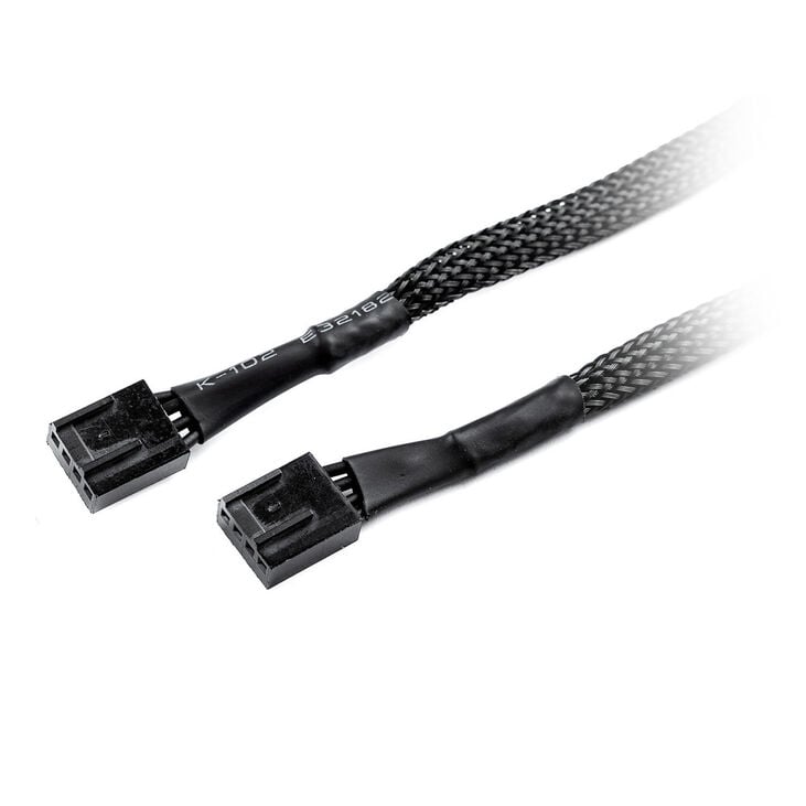 Watercool fan cable - 2m, black image number 1