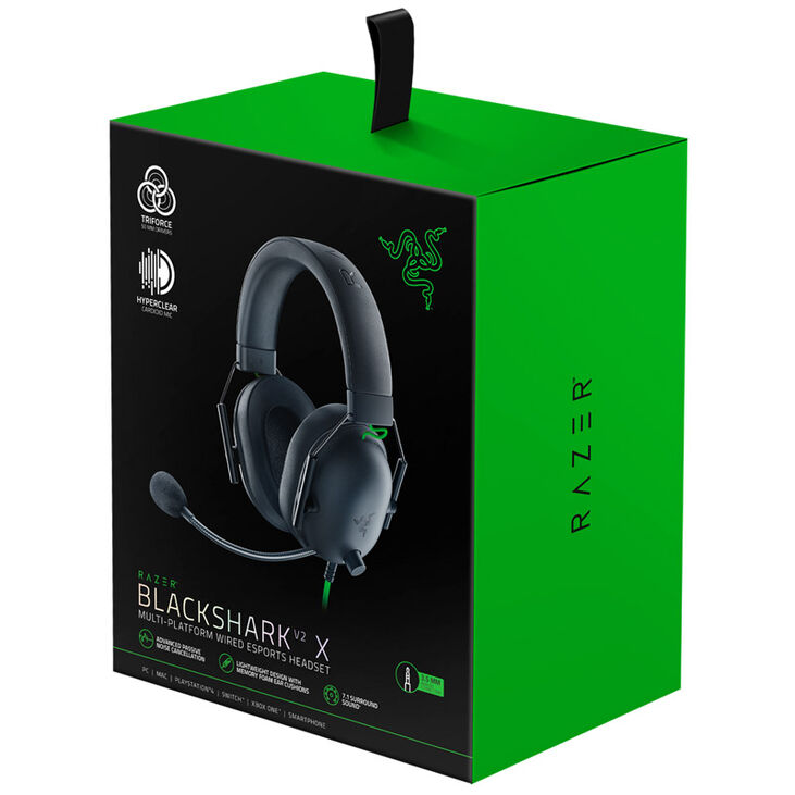 Razer Blackshark V2 X Gaming Headset - schwarz image number 4