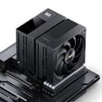 Jonsbo CC90 CPU Cooler, Dual Tower, 130mm PWM Fan, Segment Display - Black image number null