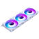 PHANTEKS M25 Gen2 PWM D-RGB Fan, 3-Pack - 120mm, White