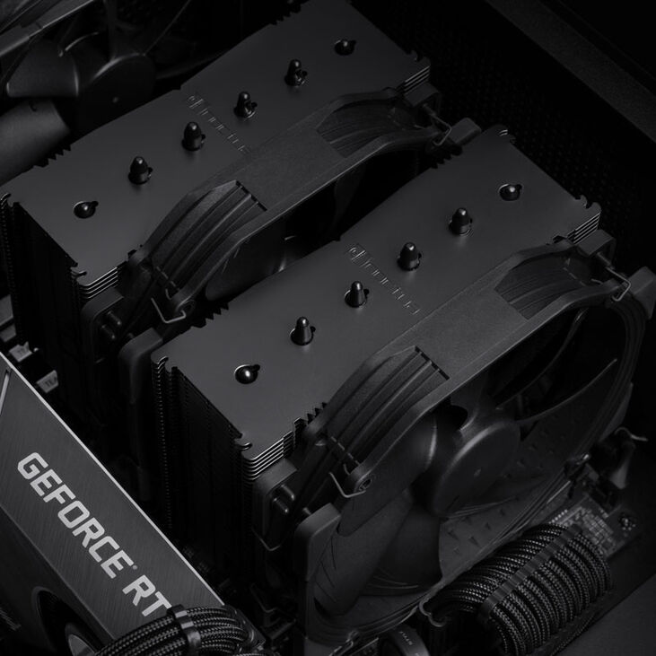 Noctua NH-D15 chromax.black CPU-Kühler - 140/140mm image number 2