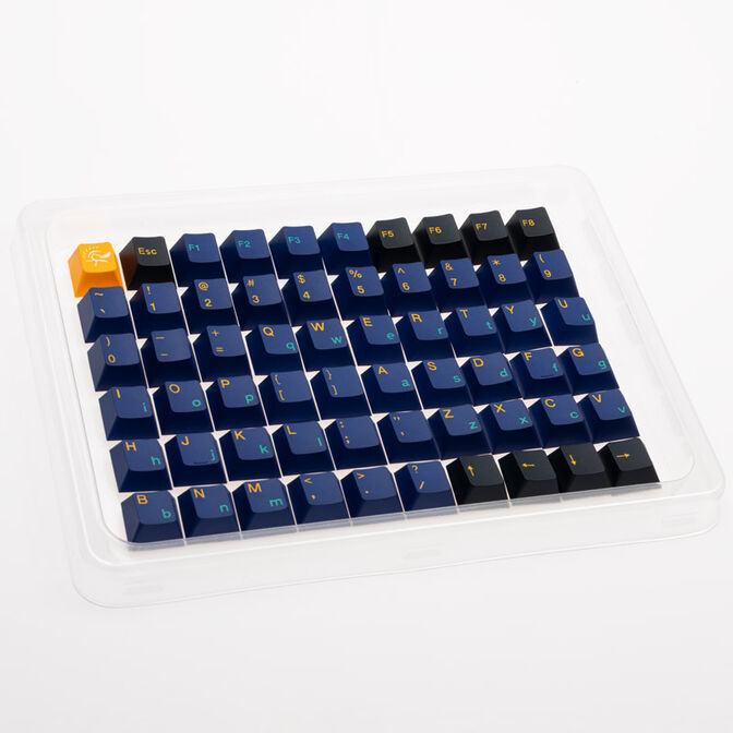 Ducky Horizon PBT Tripleshot Set - 133 Keycaps, ANSI-US-Layout, ANSI-US-Layout image number 2