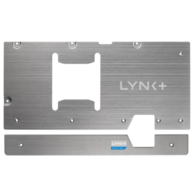 LYNK+ 5090 Plate Kit, GPU Backplate, Zotac - silver image number 1