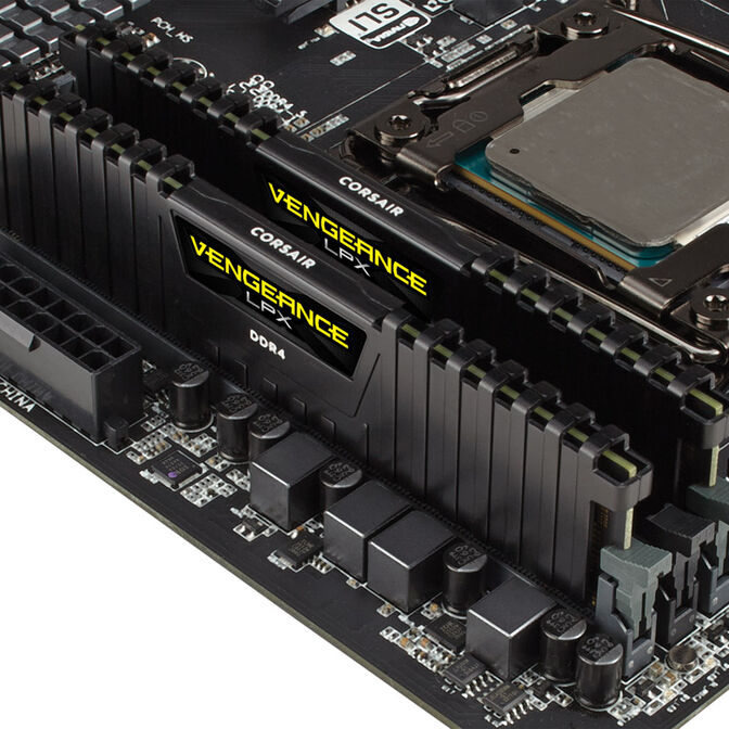 Corsair Vengeance LPX DDR4-3600 RAM, CL18, XMP - 32 GB Dual-Kit, black image number 5