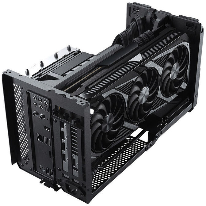 PHANTEKS Evolv Shift XT ITX-Case, ARGB, Tempered Glass - black     + PHANTEKS Revolt SFX 80 PLUS P image number 4