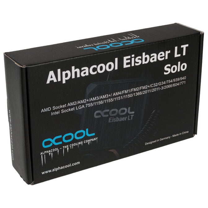 Alphacool Eisbaer LT (Solo) CPU-K&uuml;hler mit Pumpe - schwarz image number 6