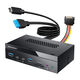Graugear Multi Frontblende mit USB HUB und Kartenleser