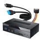 Graugear Multi Frontblende mit USB HUB und Kartenleser