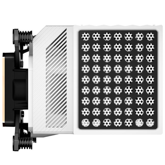 TRYX Panorama CPU Water Block, AMOLED Display, Intel and AMD Sockets - white image number 2
