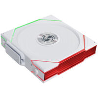 Lian Li UNI FAN TL Wireless Fan, ARGB, PWM – Reverse Blade, 120 mm, White