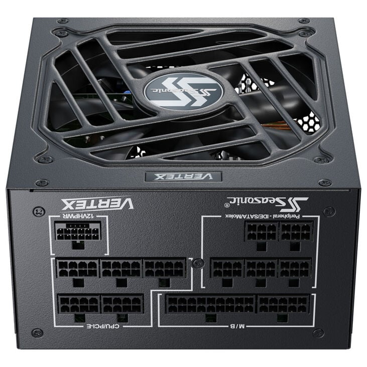 Seasonic Vertex PX 80 PLUS Platinum power supply, modular, ATX 3.0, PCIe 5.0 - 850 Watt image number 2