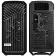 Fractal Design Torrent Mid Tower Light Tint, Tempered Glass, Black image number null