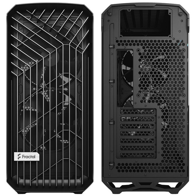 Fractal Design Torrent Mid Tower Light Tint, Tempered Glass, Black image number 4