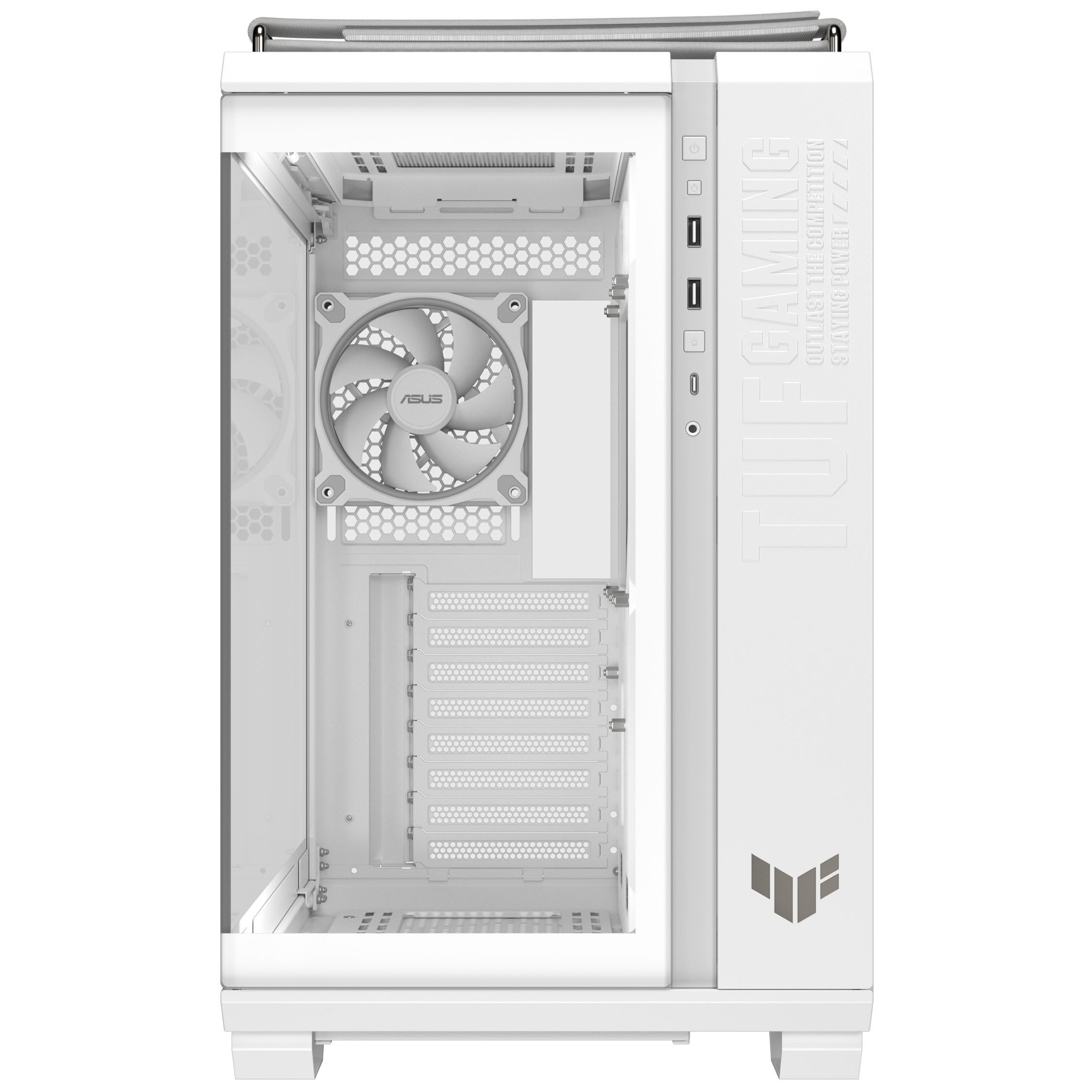 ASUS TUF Gaming GT502 Horizon PC Case, Mid Tower, ATX, Tempered