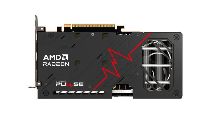 Sapphire Pulse Radeon RX 9060 XT Gaming OC Graphics Card, 16384 MB GDDR6 image number 7