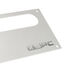 XSPC Dual Bayres/Pump Faceplate - silver image number null