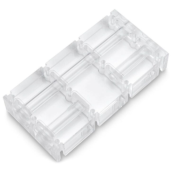 EK Water Blocks EK-Scalar Quad 2-Slot - Acryl image number 1