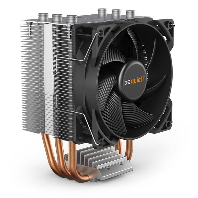 be quiet! Pure Rock Slim 2 CPU Cooler - 92mm, silver/black image number 1