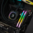 Corsair Vengeance RGB DDR5-6400 RAM, CL32, XMP - 64 GB Dual-Kit, black image number null