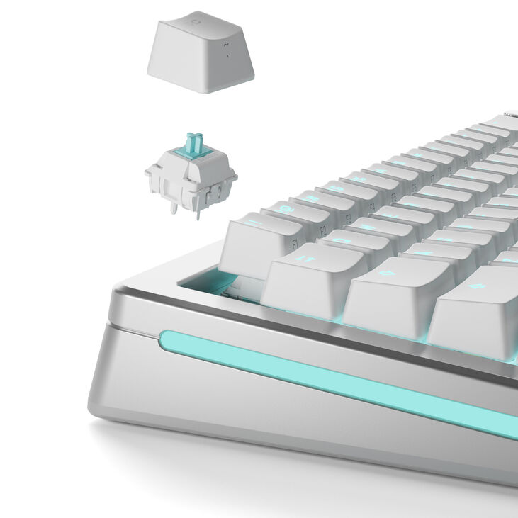 Glorious Lynx Standard Switches, Mechanical, 5-Pin, Linear, MX Stem, 40g - Lubed, 36 Pieces image number 9