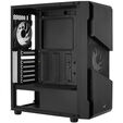 Aerocool Menace Saturn RGB Midi-Tower, Tempered Glass - schwarz image number null
