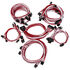 Super Flower Sleeve Cable Kit Pro - white/red image number null