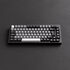 Akko MonsGeek M1 V5 VIA Gaming Keyboard, 75%, RGB, ISO-DE/UK/Nordic Layout - Black / Silver, V3 Creamy Purple Pro Switches image number null