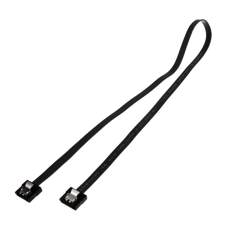 Akasa Proslim SATA 3 Kabel 50cm gerade - black image number 1