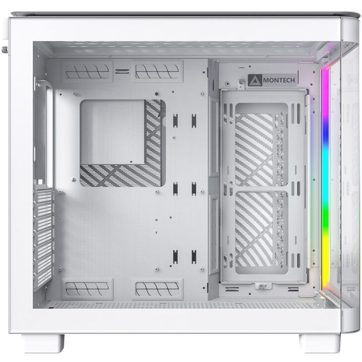 Montech KING 95 Mid Tower, Tempered Glass, ARGB - White image number 4