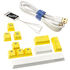 Ducky One 2 Pro Mini White Edition Gaming Tastatur, RGB LED - Gateron Yellow (US) image number null