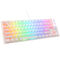 Ducky One 3 Aura White TKL Gaming Tastatur, RGB LED - MX-Blue (US)