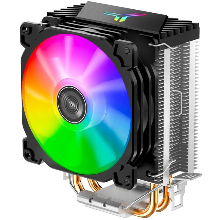 Jonsbo CR-1200 CPU cooler, RGB - 92mm, black image number 4