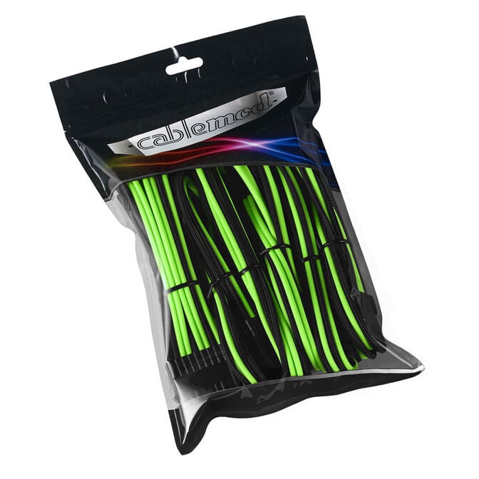 CableMod PRO ModMesh Cable Extension Kit - schwarz/hellgr&uuml;n image number 3
