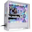 Thermaltake S370 WS PC Case, Mid-Tower, E-ATX, Tempered Glass - white image number null