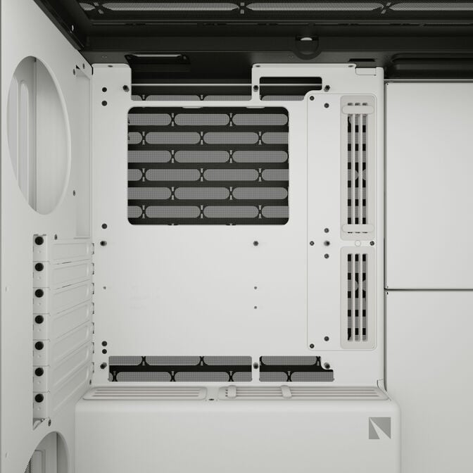 HAVN HS 360 PC-Geh&auml;use, Midi-Tower, ATX, Tempered Glass - wei&szlig; image number 10